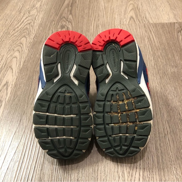 New Balance 990v5 Sneaker Toddler Size 5.5M Andromeda Blue/Red IC990NC5‎ - Picture 9 of 9